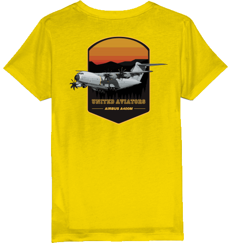 Kids T-Shirt United Aviators Airbus A400M - SUPERSONIC aero 4U