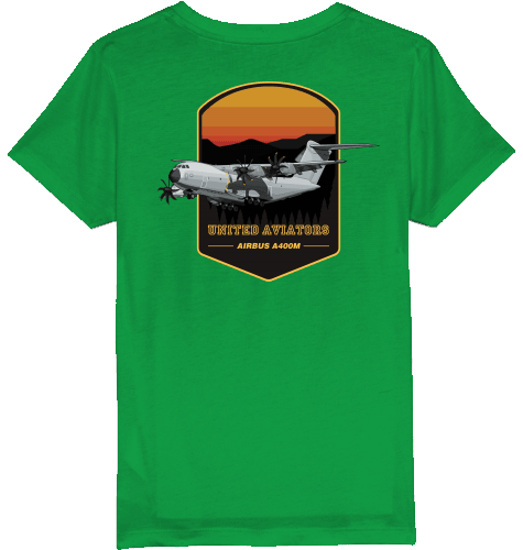 Kids T-Shirt United Aviators Airbus A400M - SUPERSONIC aero 4U