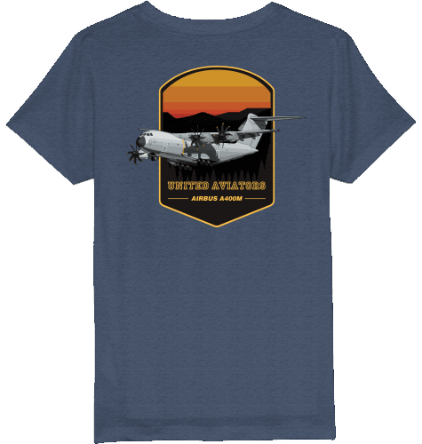 Kids T-Shirt United Aviators Airbus A400M - SUPERSONIC aero 4U