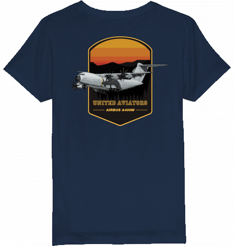 Kids T-Shirt United Aviators Airbus A400M - SUPERSONIC aero 4U