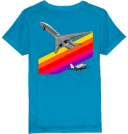 Kids T-Shirt VHS 80ies Style - Business Aviation - SUPERSONIC aero 4U