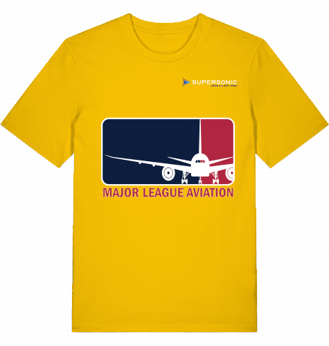 Major League Aviation T-shirt 2.0 - SUPERSONIC aero 4U