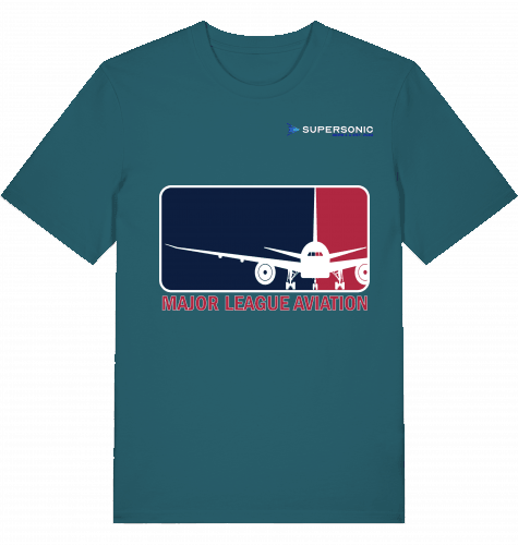 Major League Aviation T-shirt 2.0 - SUPERSONIC aero 4U