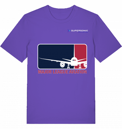 Major League Aviation T-shirt 2.0 - SUPERSONIC aero 4U