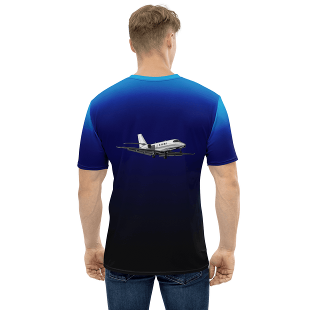 Men's t-shirt "Cessna Citation Latitude" AOP All Over Print - SUPERSONIC aero 4U