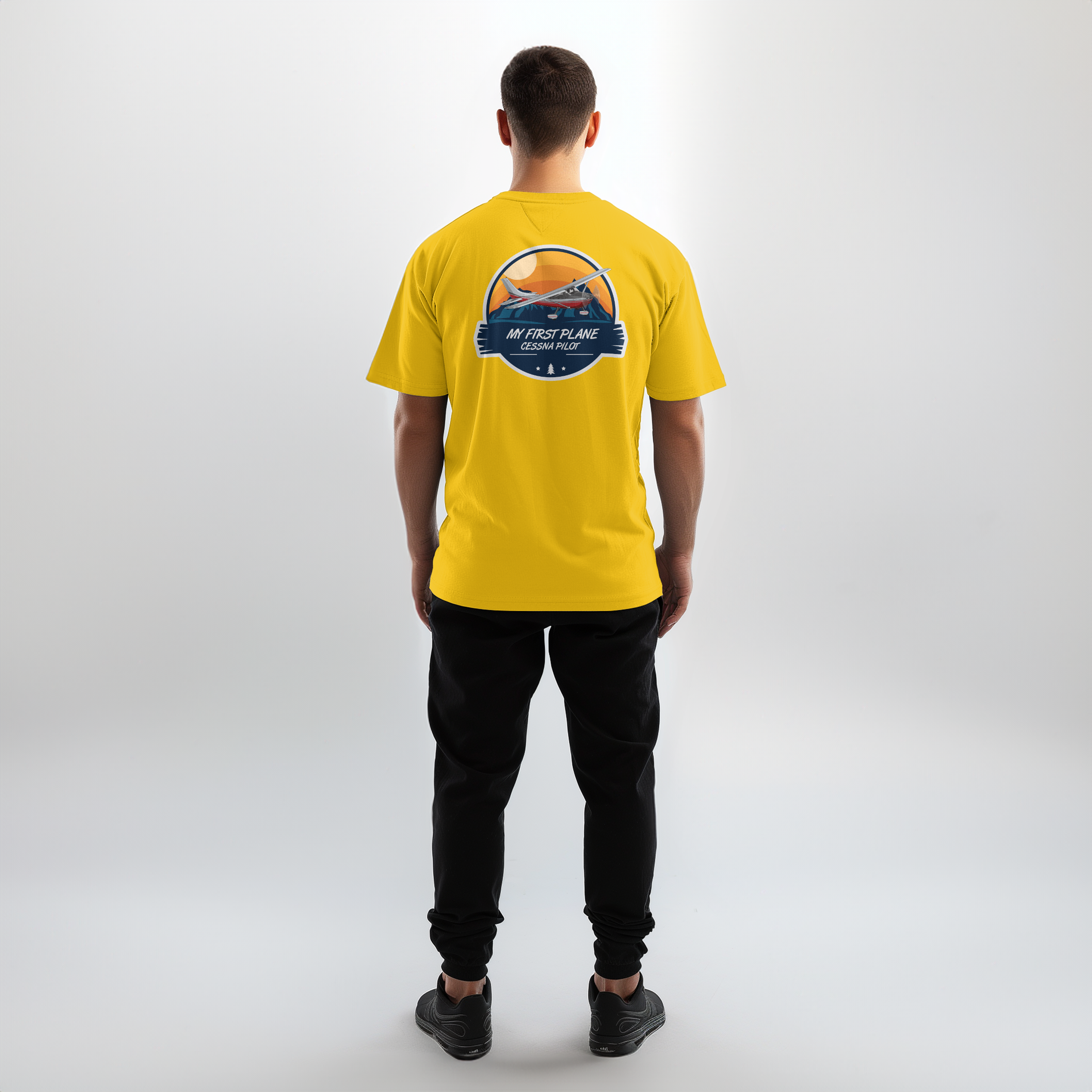 Aviation Flugzeug T-Shirt "My first Plane Cessna 172" Piloten Shirt für Piloten, Crews, Kinder & Planespotter made by SUPERSONIC aero 4U