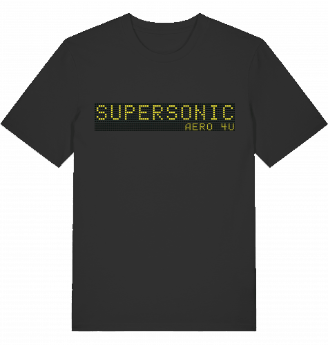 Supersonic Billboard T-shirt 2.0 - SUPERSONIC aero 4U