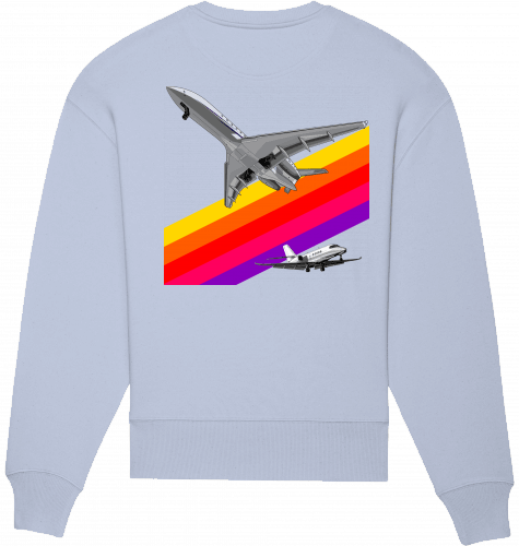 Sweatshirt VHS Design Aviation Unisex - SUPERSONIC aero 4U