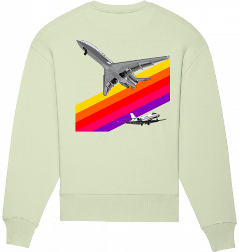 Sweatshirt VHS Design Aviation Unisex - SUPERSONIC aero 4U