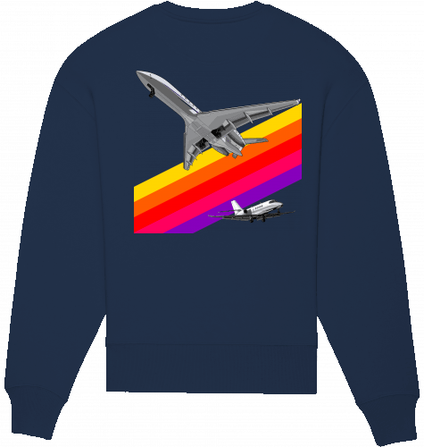 Sweatshirt VHS Design Aviation Unisex - SUPERSONIC aero 4U