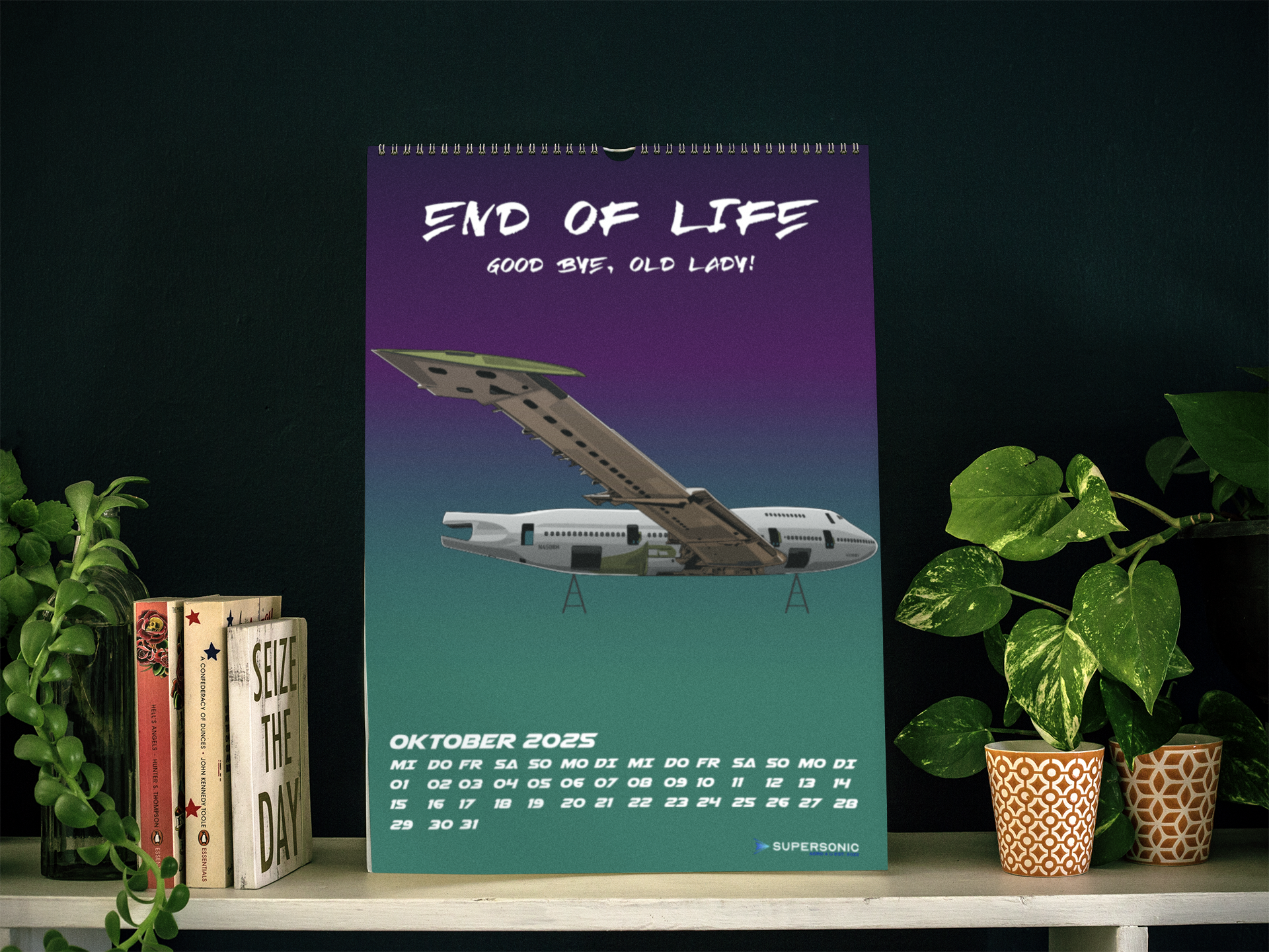 Aviation Wandkalender 2025 (50 x 70cm)