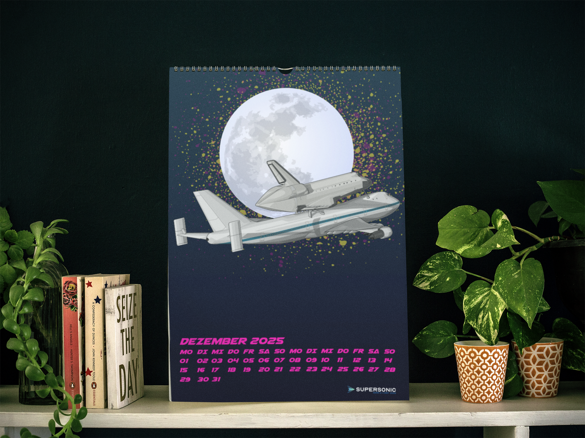 Aviation Wandkalender 2025 (50 x 70cm)