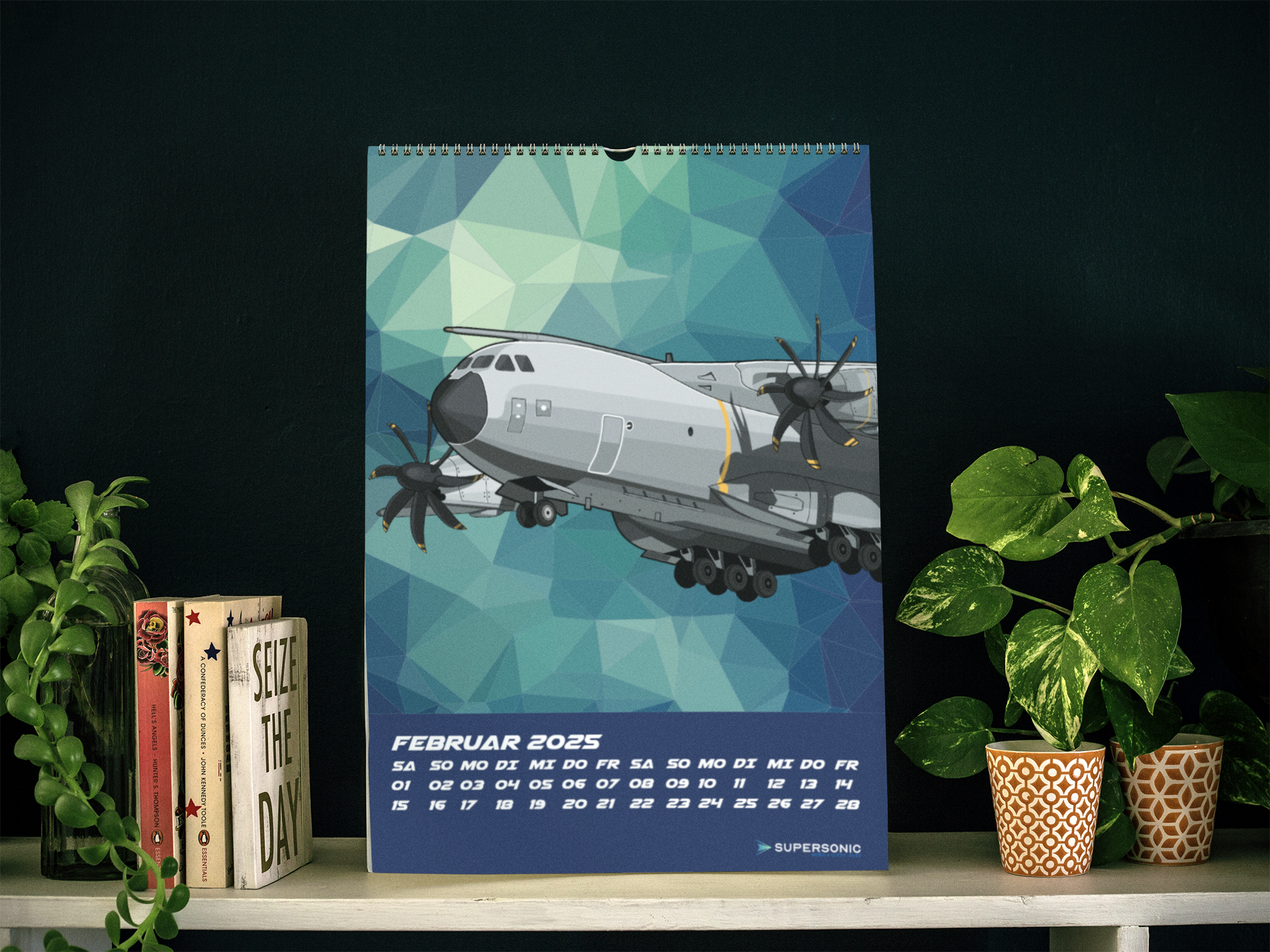 Aviation Wandkalender 2025 (50 x 70cm)