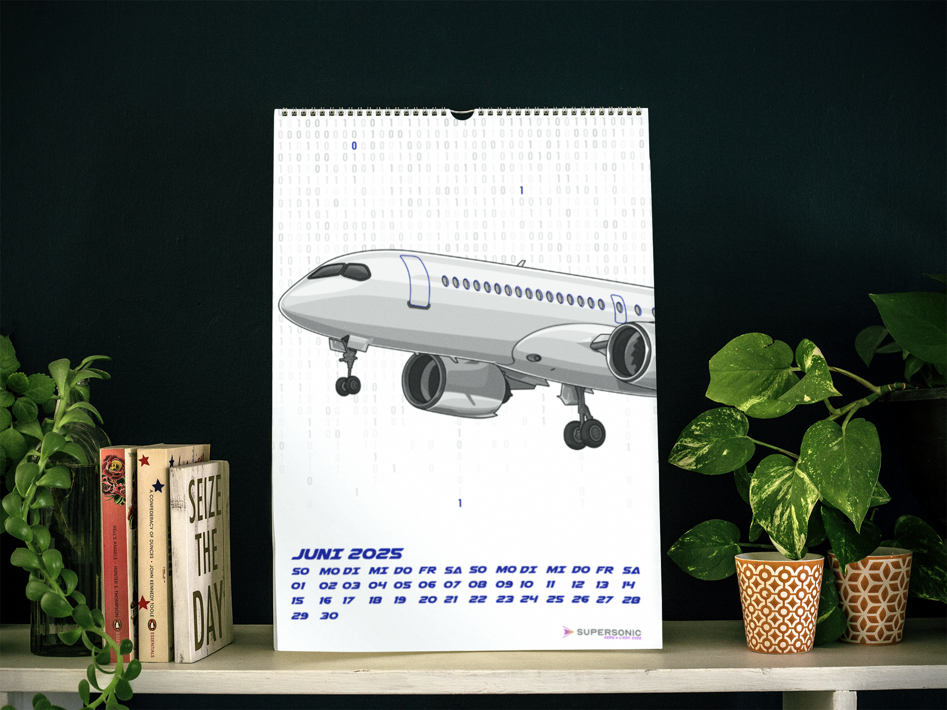 Aviation Wandkalender 2025 (50 x 70cm)