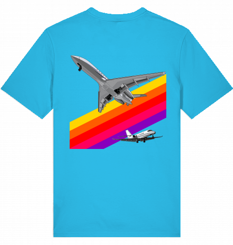 VHS 80ties Aviation T-shirt 2.0 - SUPERSONIC aero 4U