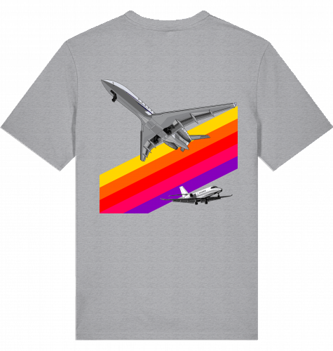 VHS 80ties Aviation T-shirt 2.0 - SUPERSONIC aero 4U