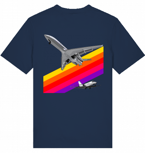 VHS 80ties Aviation T-shirt 2.0 - SUPERSONIC aero 4U