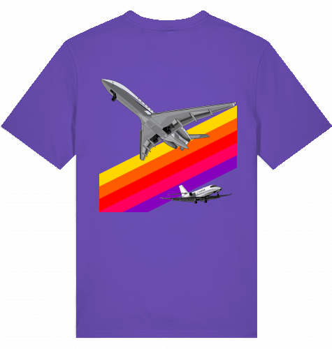 VHS 80ties Aviation T-shirt 2.0 - SUPERSONIC aero 4U