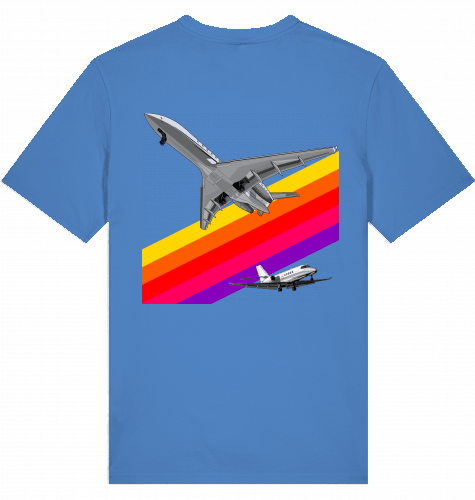 VHS 80ties Aviation T-shirt 2.0 - SUPERSONIC aero 4U