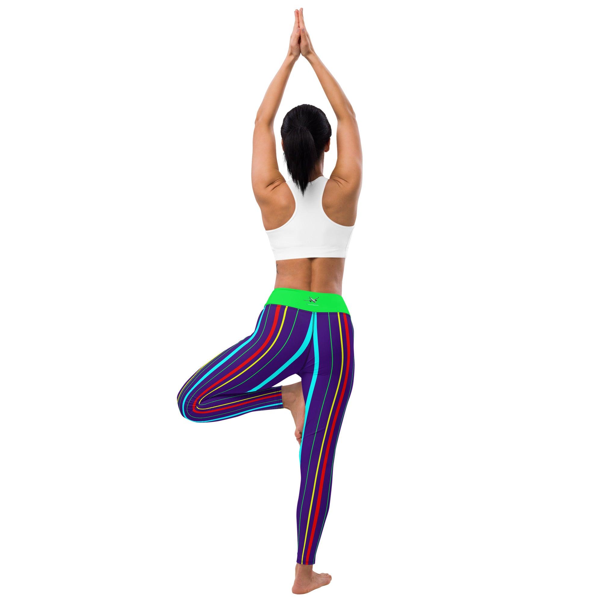 Yoga Leggings "Line UP" - SUPERSONIC aero 4U