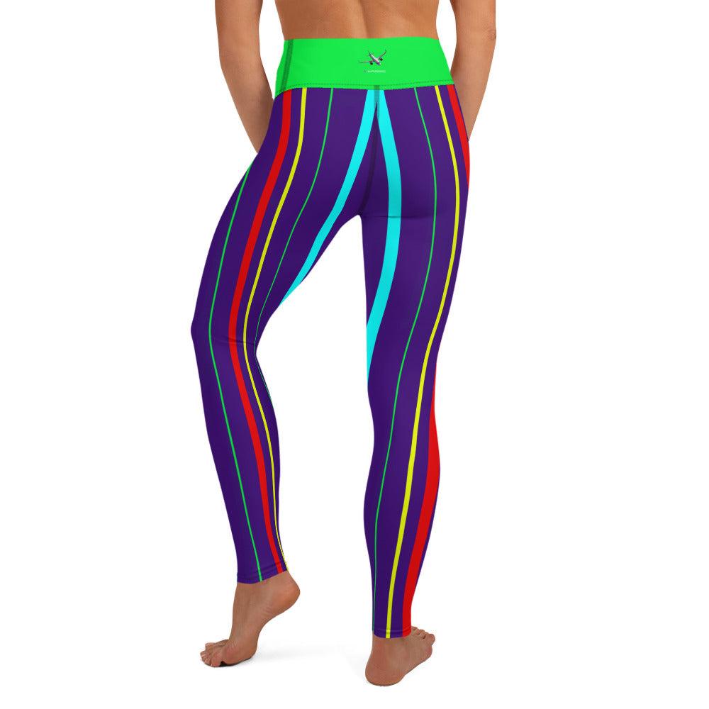 Yoga Leggings "Line UP" - SUPERSONIC aero 4U