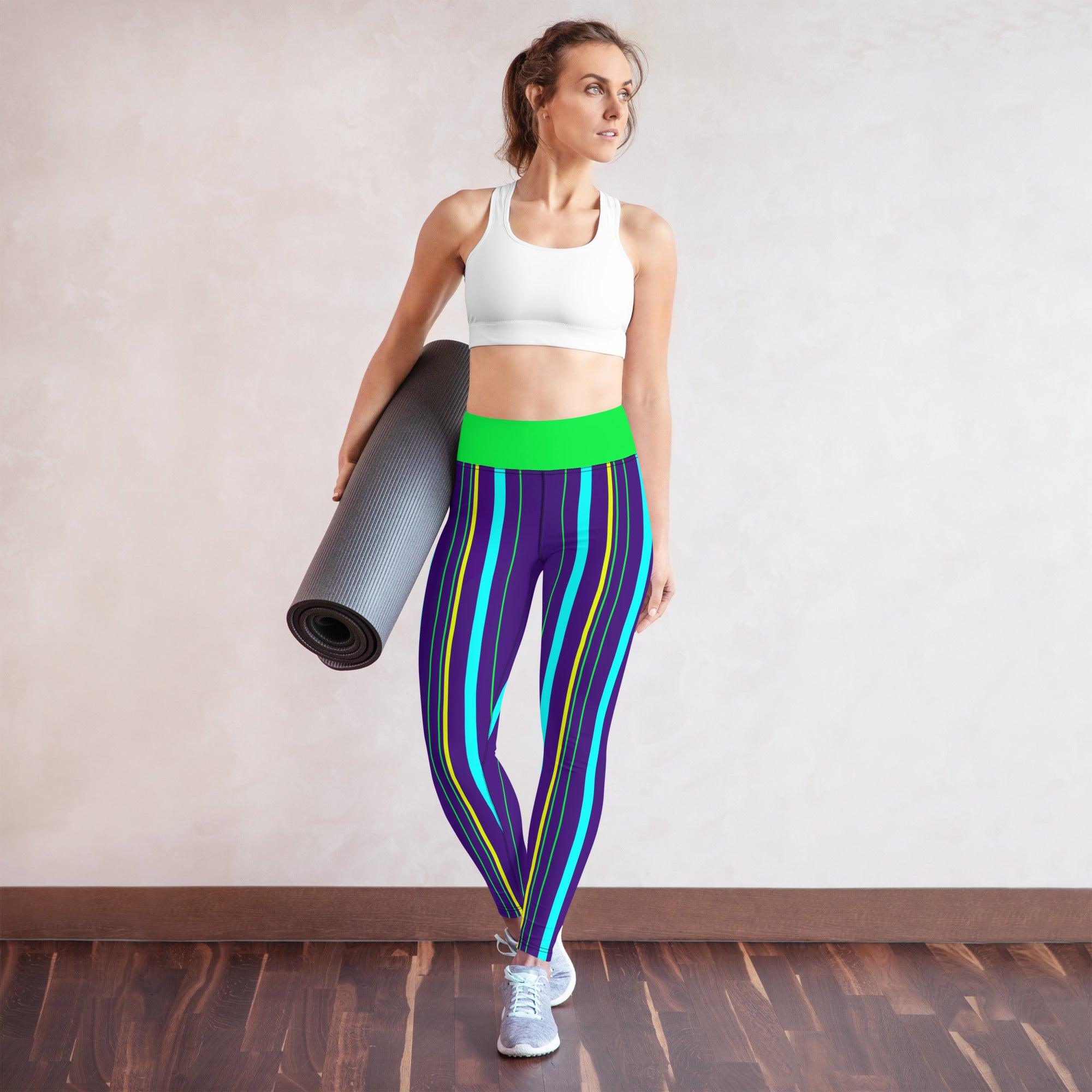 Yoga Leggings "Line UP" - SUPERSONIC aero 4U