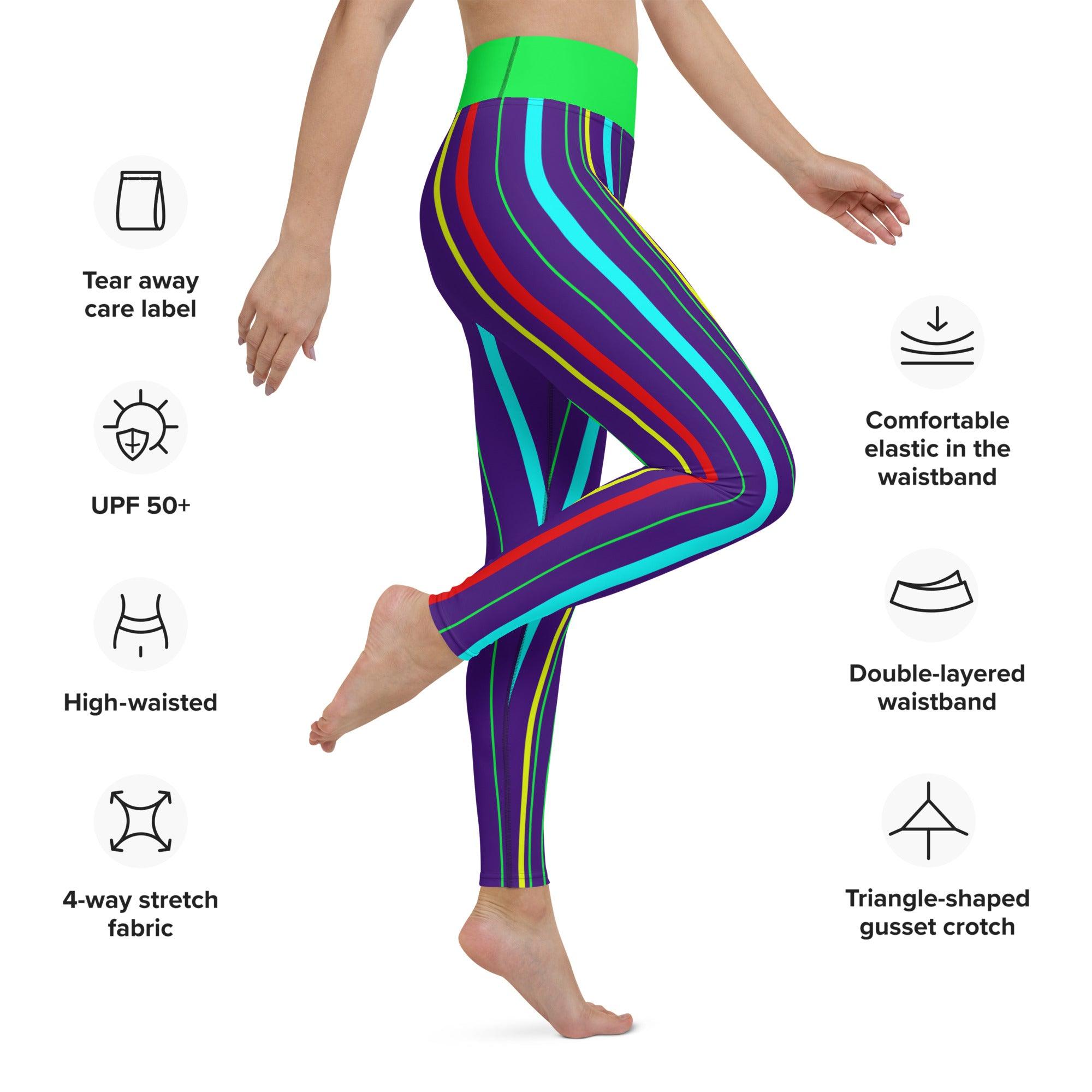 Yoga Leggings "Line UP" - SUPERSONIC aero 4U