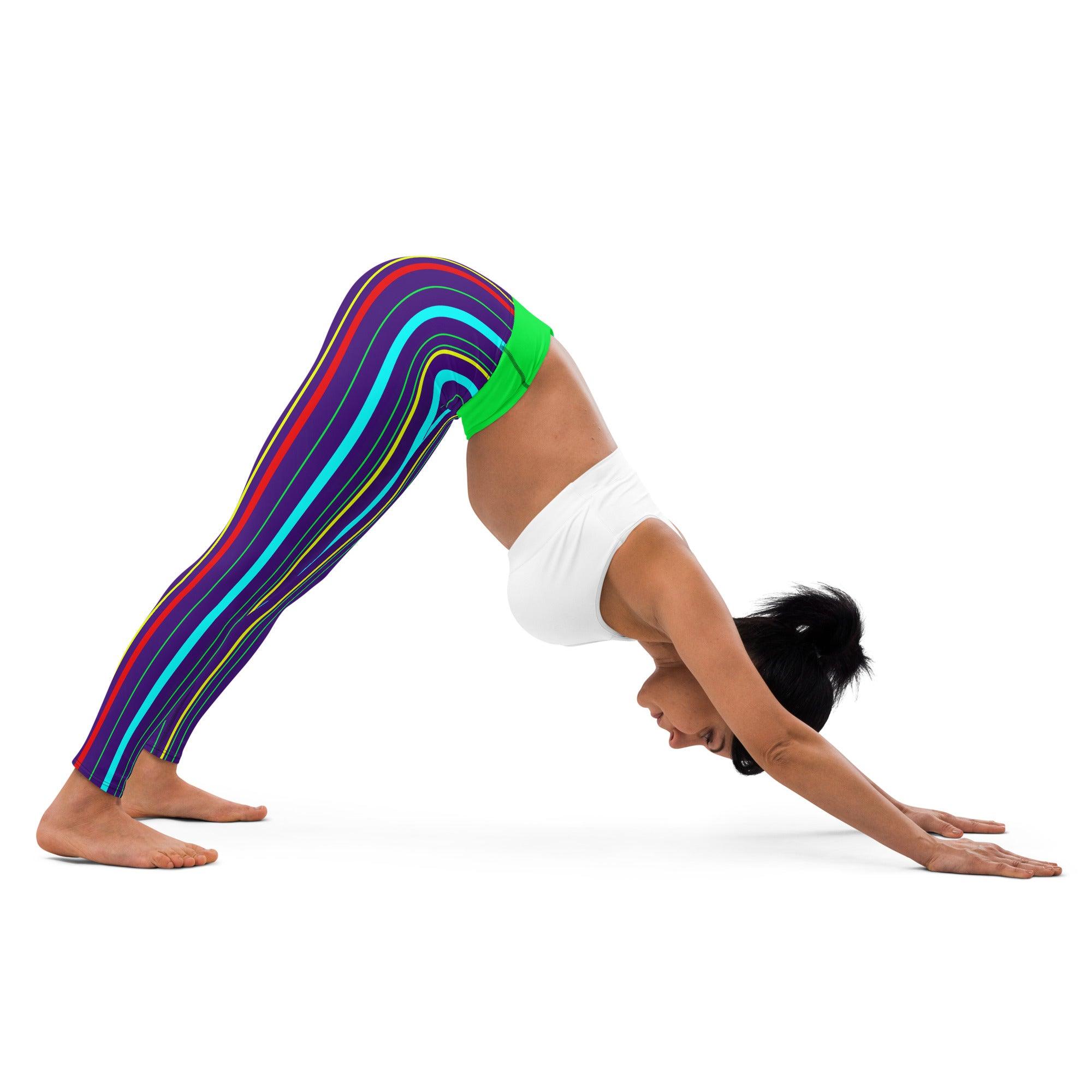 Yoga Leggings "Line UP" - SUPERSONIC aero 4U