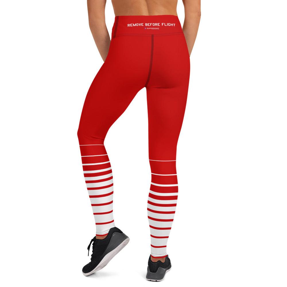 Yoga Leggings "Remove before Flight" - SUPERSONIC aero 4U