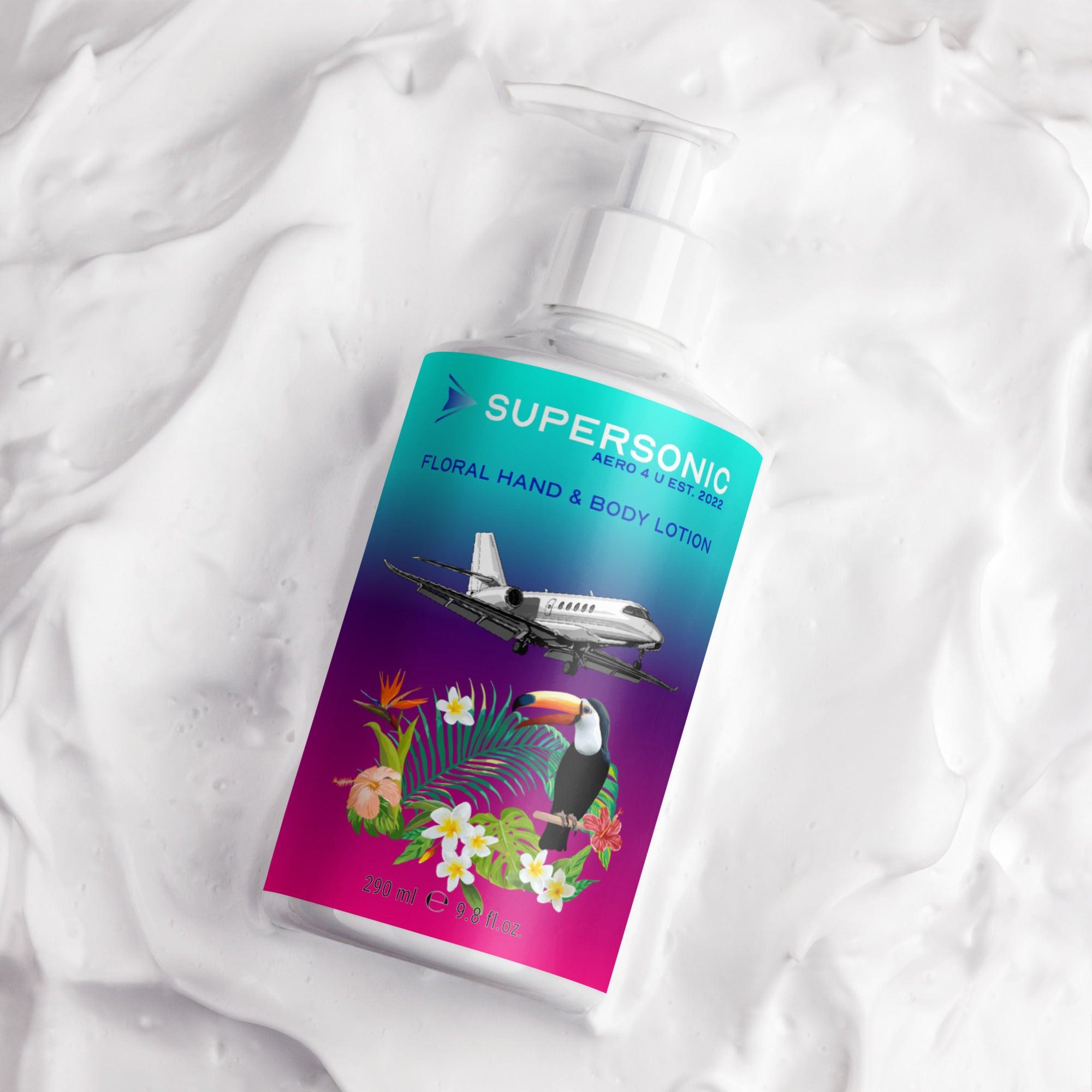 Blumige Hand- und Bodylotion - SUPERSONIC aero 4U