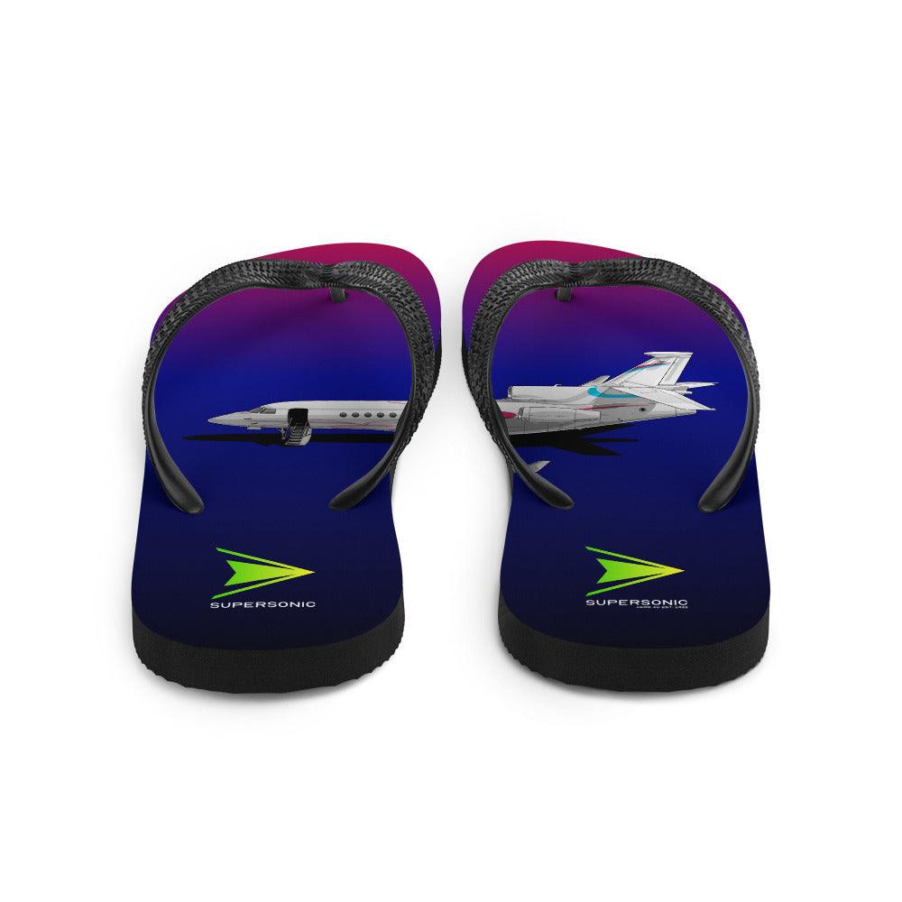 Flip-Flops "Falcon Businessjet" - SUPERSONIC aero 4U