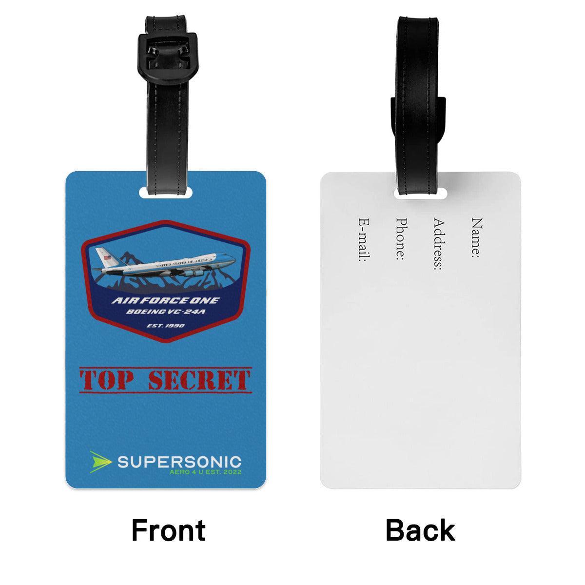 Gepäckanhänger - Boeing VC-24A Top Secret - SUPERSONIC aero 4U