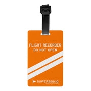 Gepäckanhänger - Flight Recorder - SUPERSONIC aero 4U