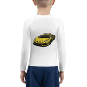 Kids Schwimm & Sonnenschutz Shirt „Follow Me Supercar” - SUPERSONIC aero 4U
