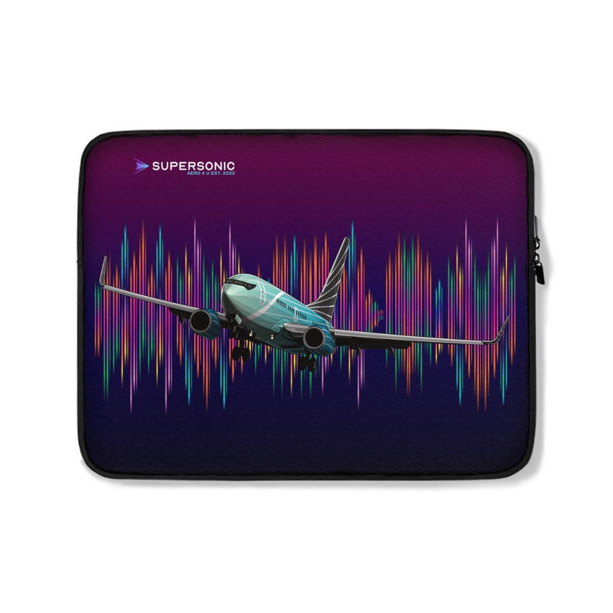 Laptop Tasche Neopren｜Boeing - 737 BBJ VIP - SUPERSONIC aero 4U