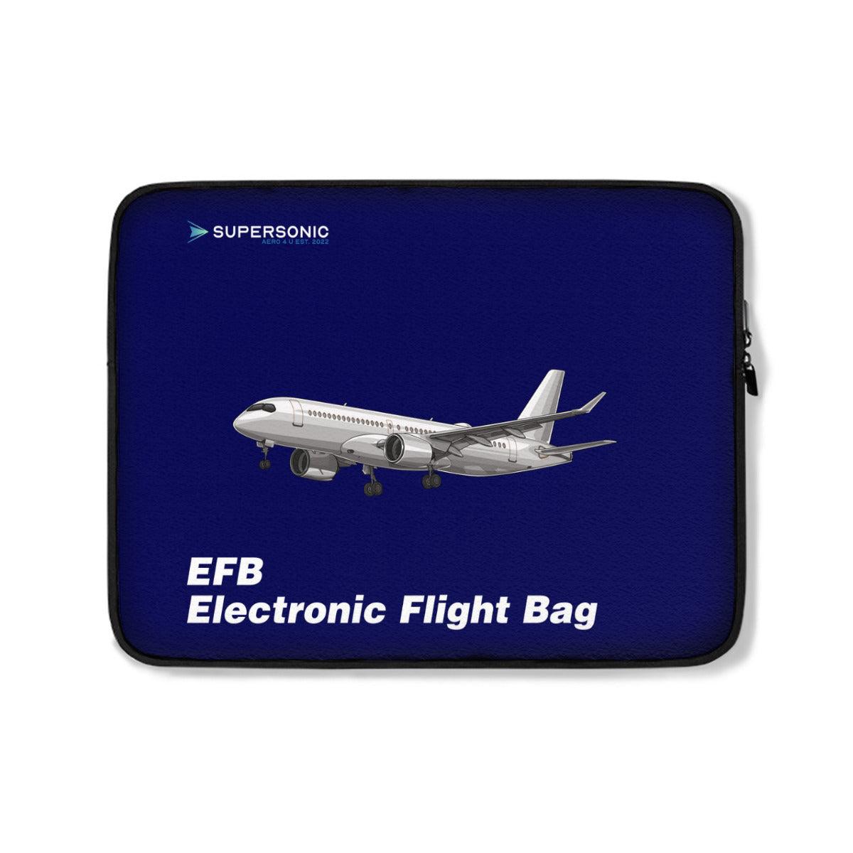 Laptop Tasche Neopren｜EFB A220 - Electronic Flight Bag - SUPERSONIC aero 4U