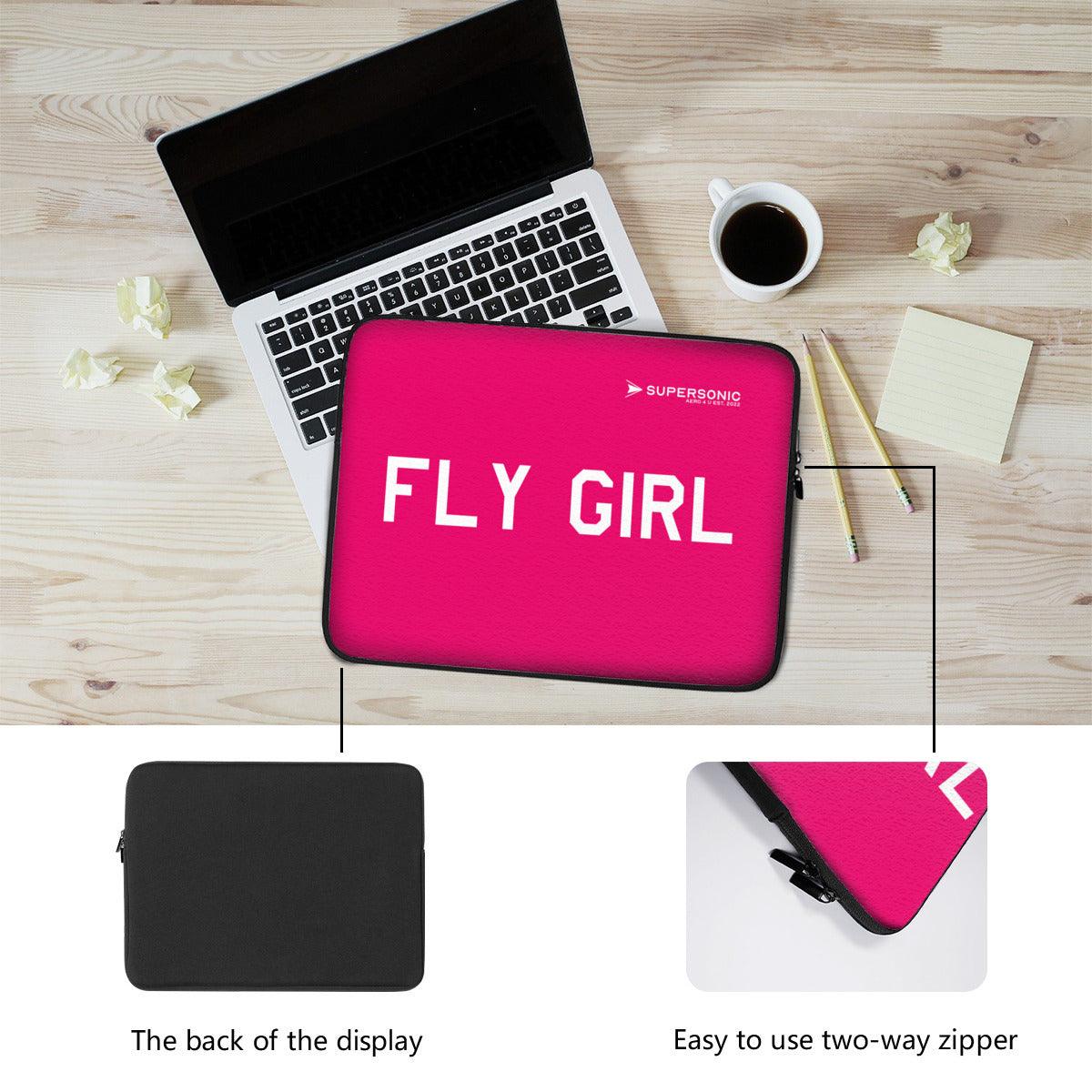 Laptop Tasche Neopren｜Fly Girl - SUPERSONIC aero 4U