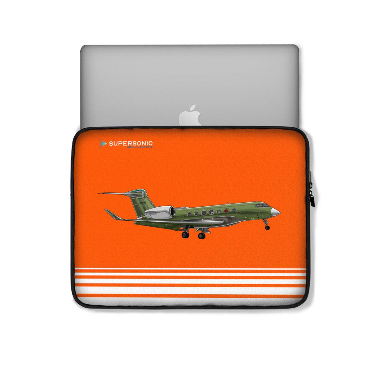 Laptop Tasche Neopren｜Gulfstream GVII - G500/600 - SUPERSONIC aero 4U