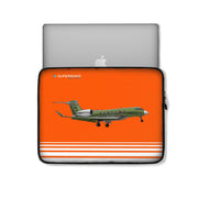 Laptop Tasche Neopren｜Gulfstream GVII - G500/600 - SUPERSONIC aero 4U