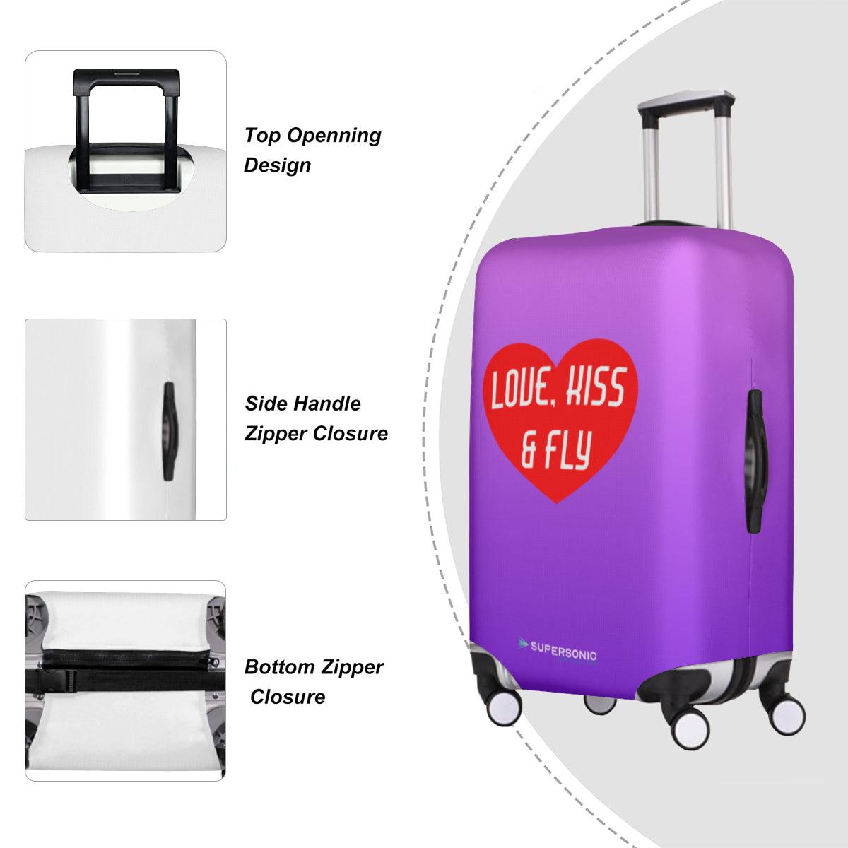 Luggage Cover｜Love, Kiss and Fly - SUPERSONIC aero 4U