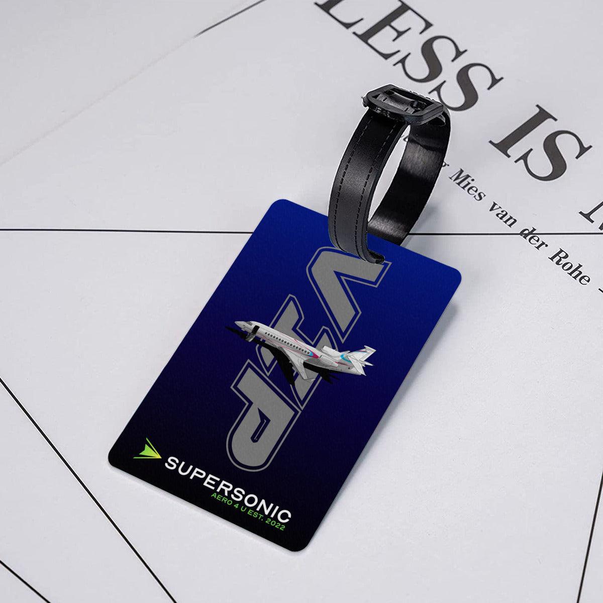 Luggage Tag - VIP Flyer - SUPERSONIC aero 4U