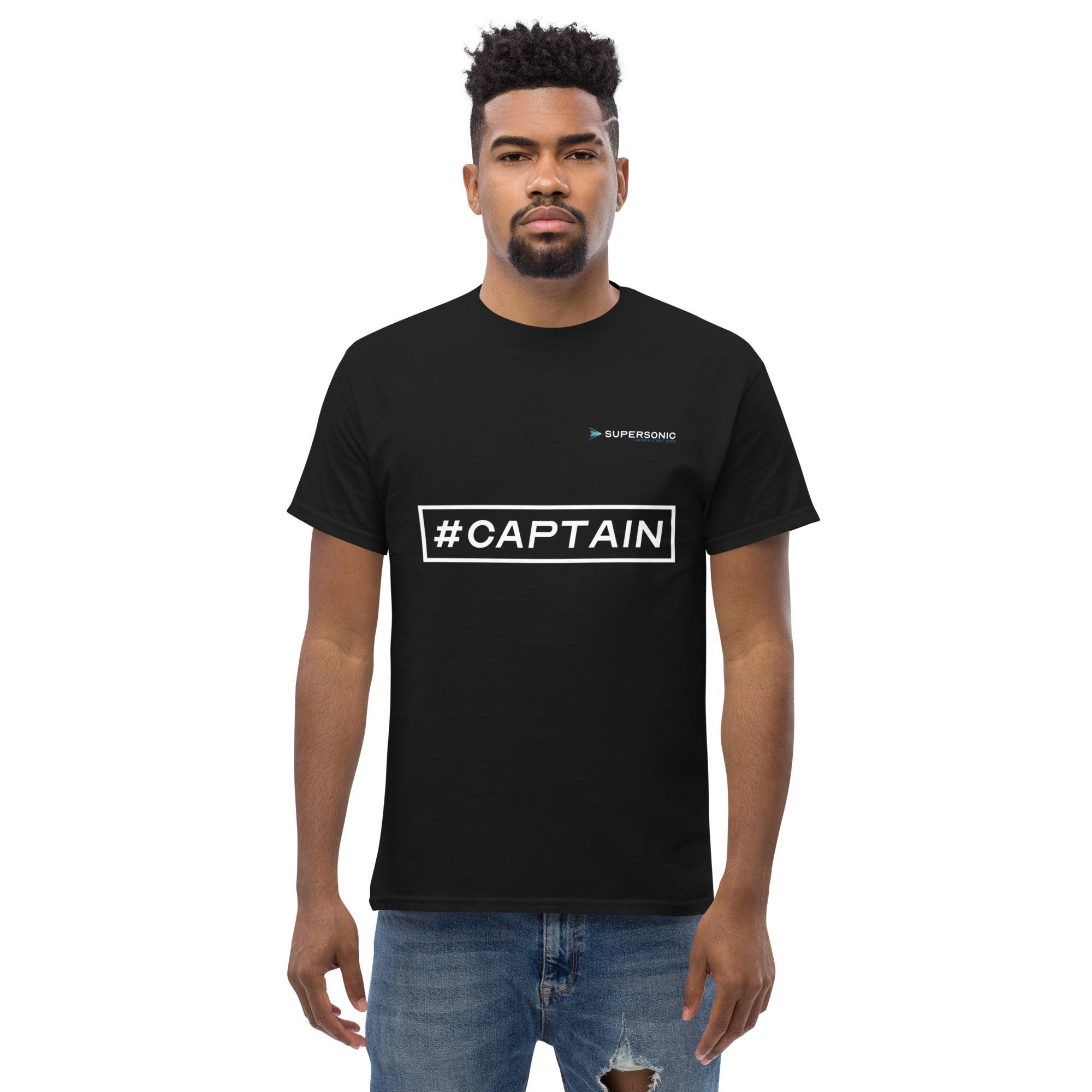 Men's classic tee #captain - SUPERSONIC aero 4U