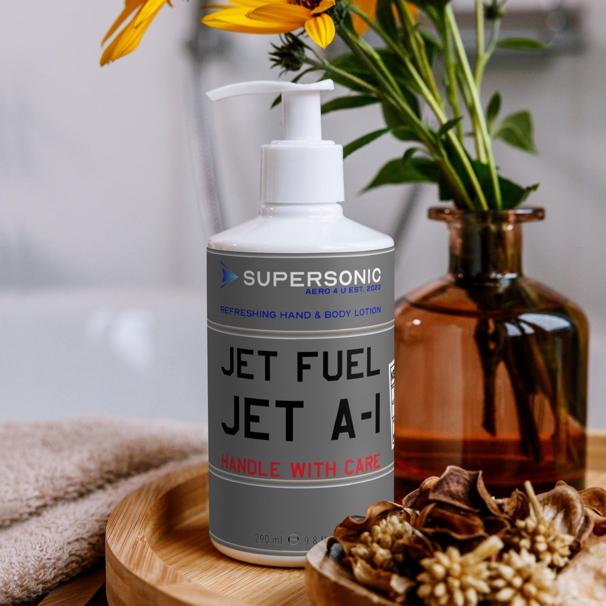 Erfrischende Hand- und Bodylotion - SUPERSONIC aero 4U