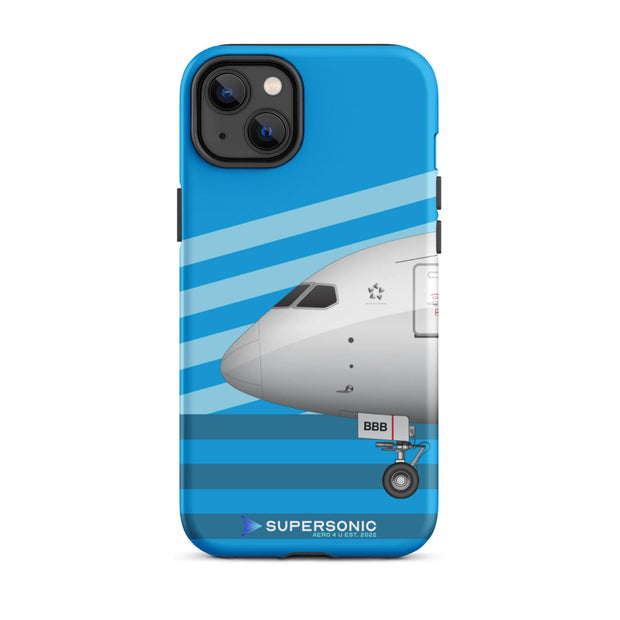 Tough iPhone case Boeing 787 blue - SUPERSONIC aero 4U