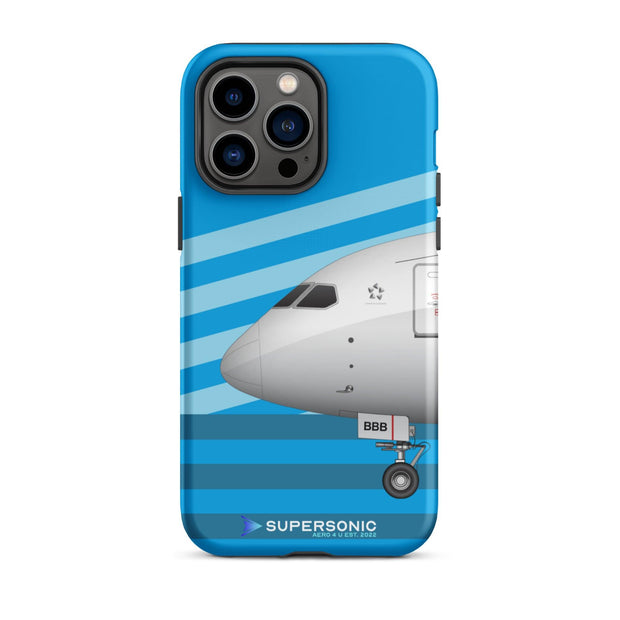 Tough iPhone case Boeing 787 blue - SUPERSONIC aero 4U