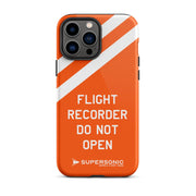 Tough iPhone case "Flight Recorder" - SUPERSONIC aero 4U