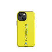 Tough iPhone case "Supersonic" yellow - SUPERSONIC aero 4U