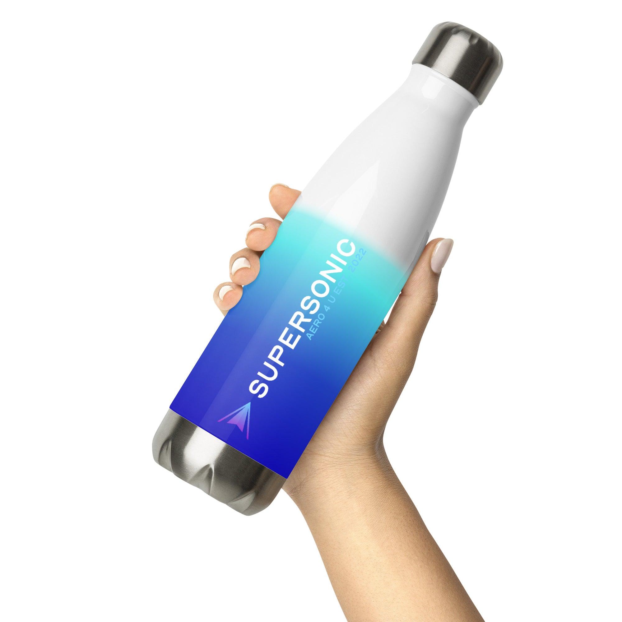 Trinkflasche "Supersonic" blue gradient - SUPERSONIC aero 4U