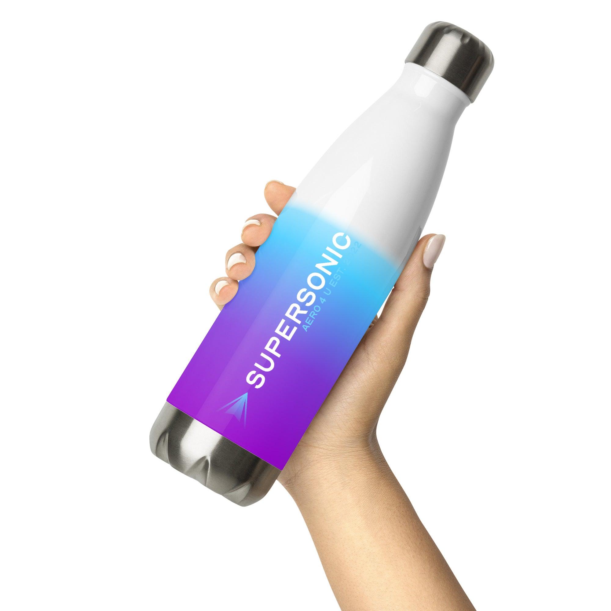 Trinkflasche "Supersonic" purple blue gradient - SUPERSONIC aero 4U