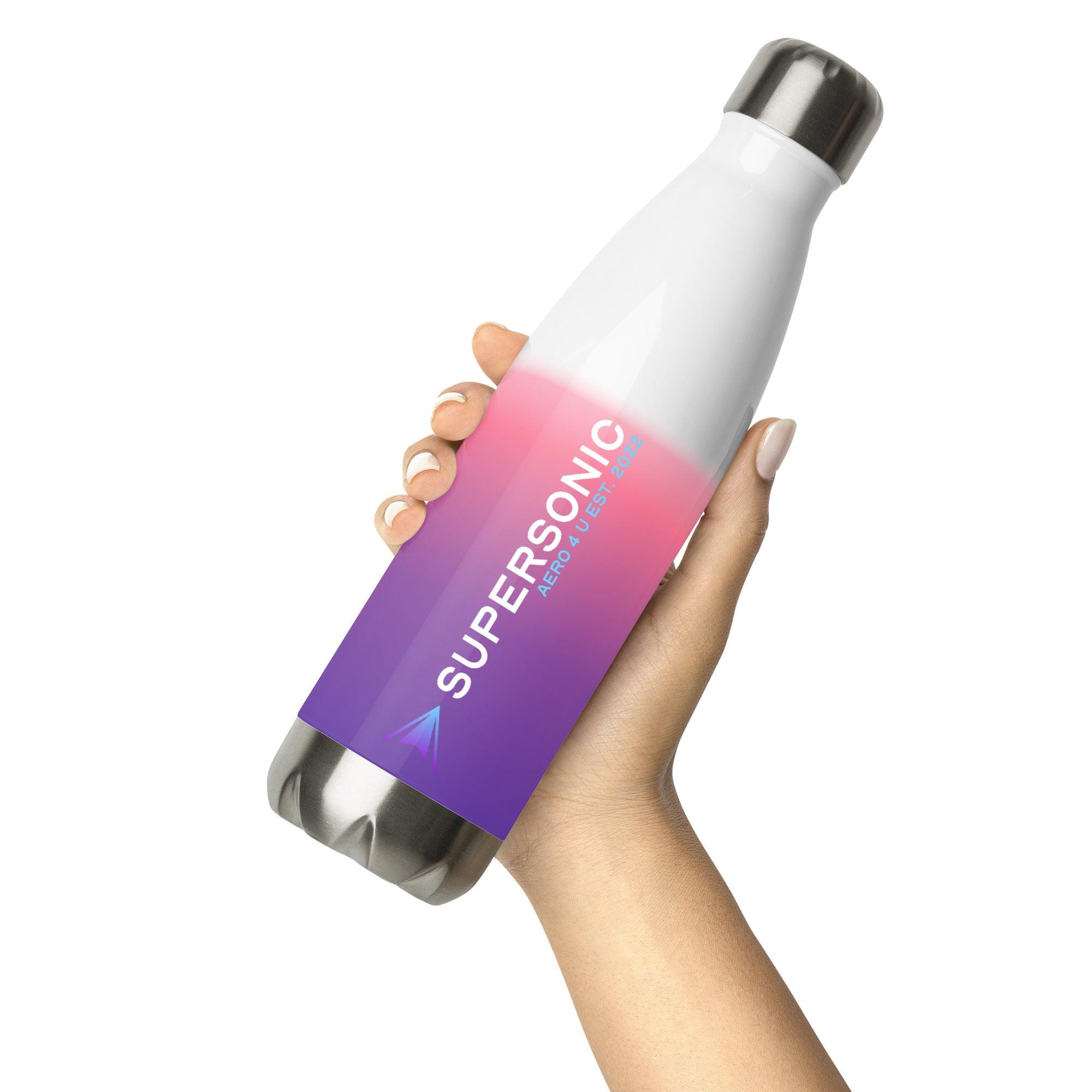 Trinkflasche "Supersonic" purple pink gradient - SUPERSONIC aero 4U